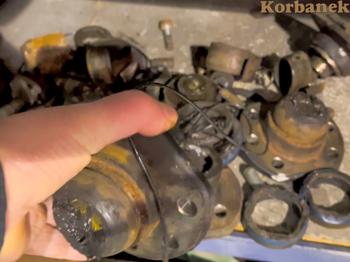 Części które zostały wymienione