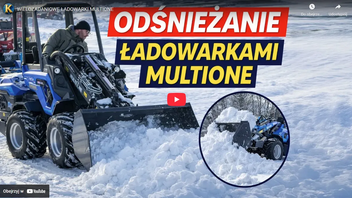 Odśnieżanie ładowarkami MultiOne Film