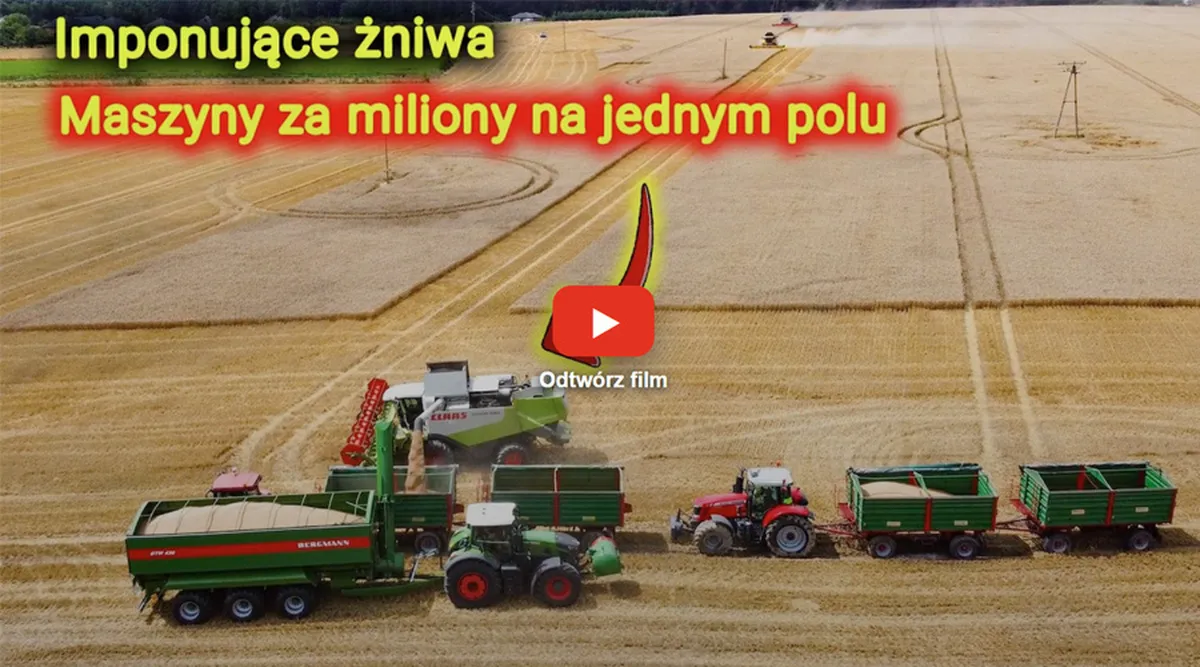 Ogromna przyczepa Bergmann na testach Film