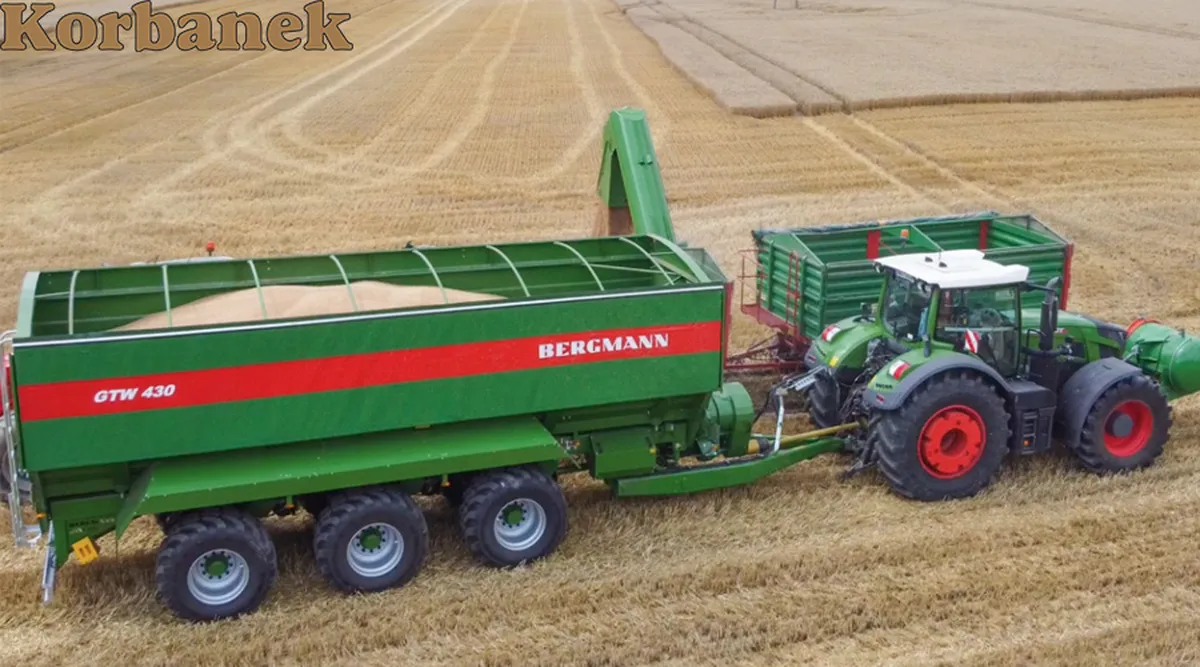 Bergmann GTW430 o pojemności 43 metrów sześciennych Ponad tir na raz!