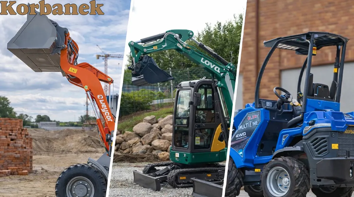 Maszyny budowlane u Korbanka MultiOne, Lovol, Weycor tak wygląda oderta budowlana Korbanka