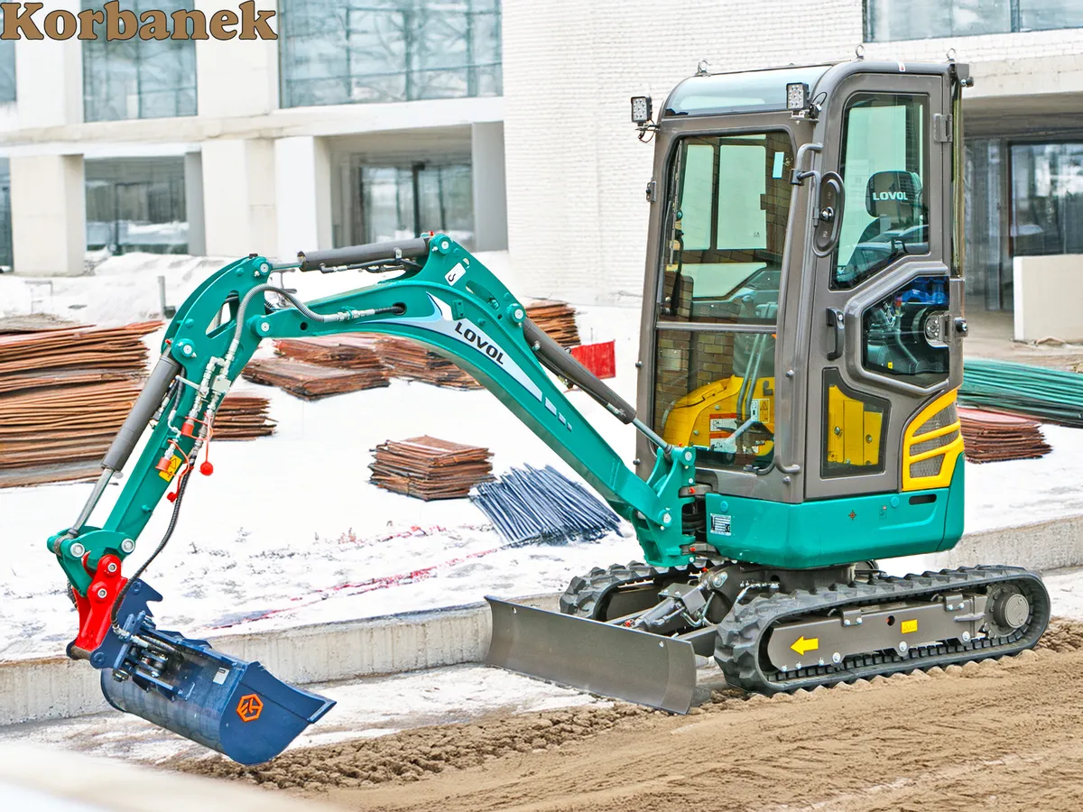 Wszystko co musisz wiedzieć o minikoparkach Lovol