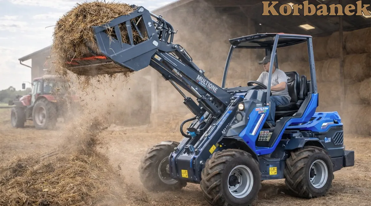 MultiOne podczas pracy Ładowarka MultiOne
