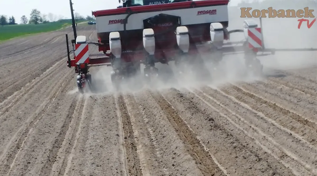 Znany hiszpański producent siewników Sola