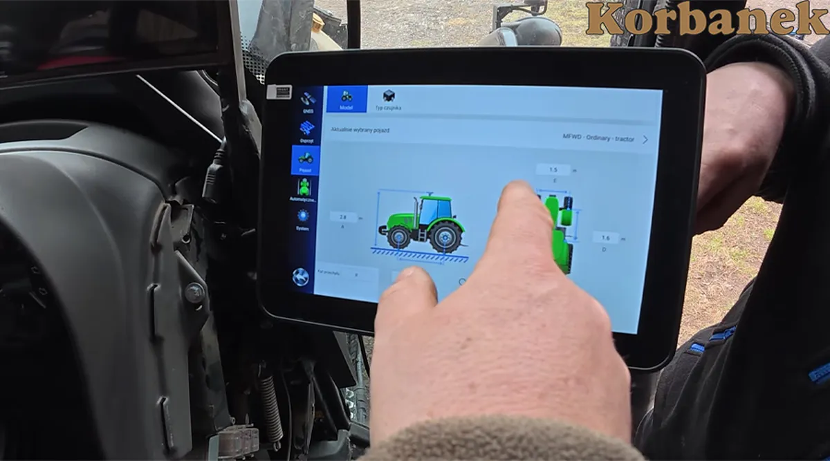 Ustawienia nawigacji Allynav