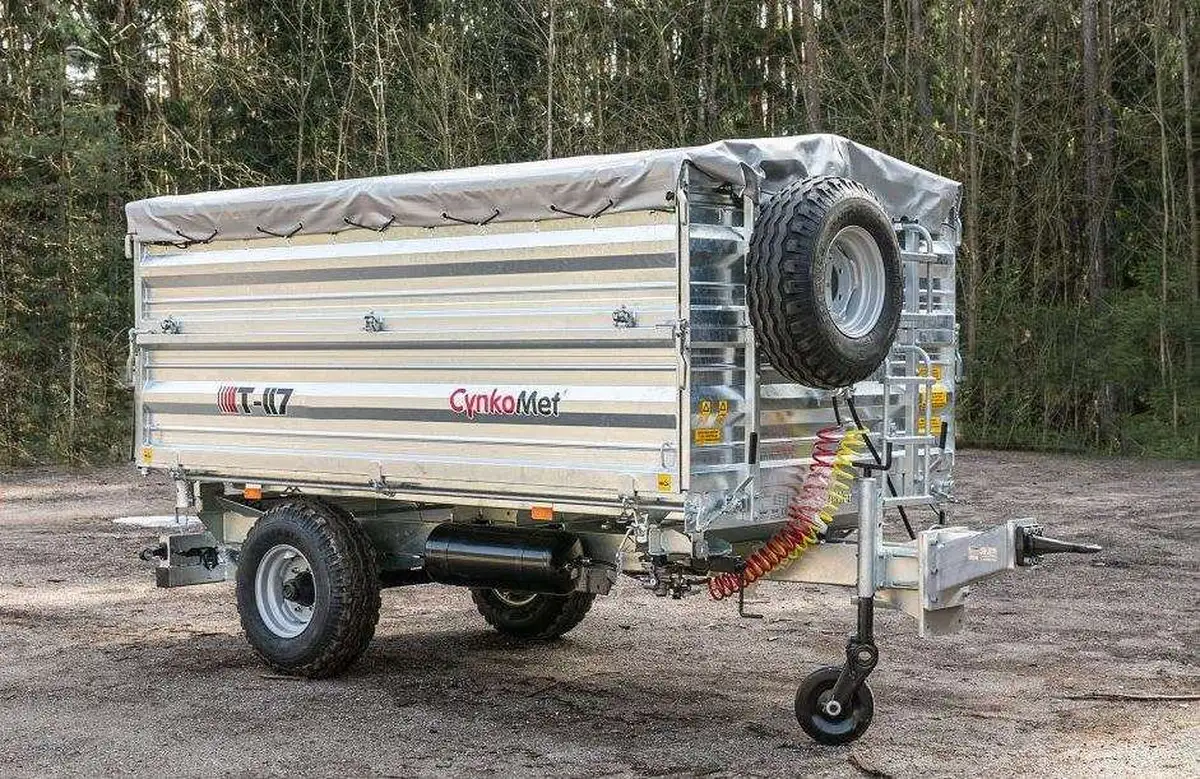 PRZYCZEPY SERII T‑117 MARKI CYNKOMET