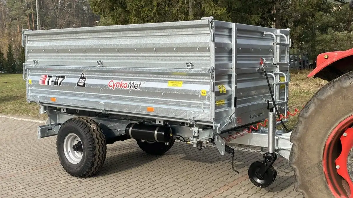 PRZYCZEPY SERII T‑117 MARKI CYNKOMET