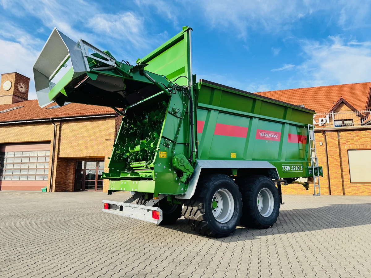 Rozrzutnik uniwersalny obornika i wapna Bergmann TSW 5210 S Firma Korbanek Plac Rozrzutnik uniwersalny obornika i wapna Bergmann TSW 5210 S Firma Korbanek Plac