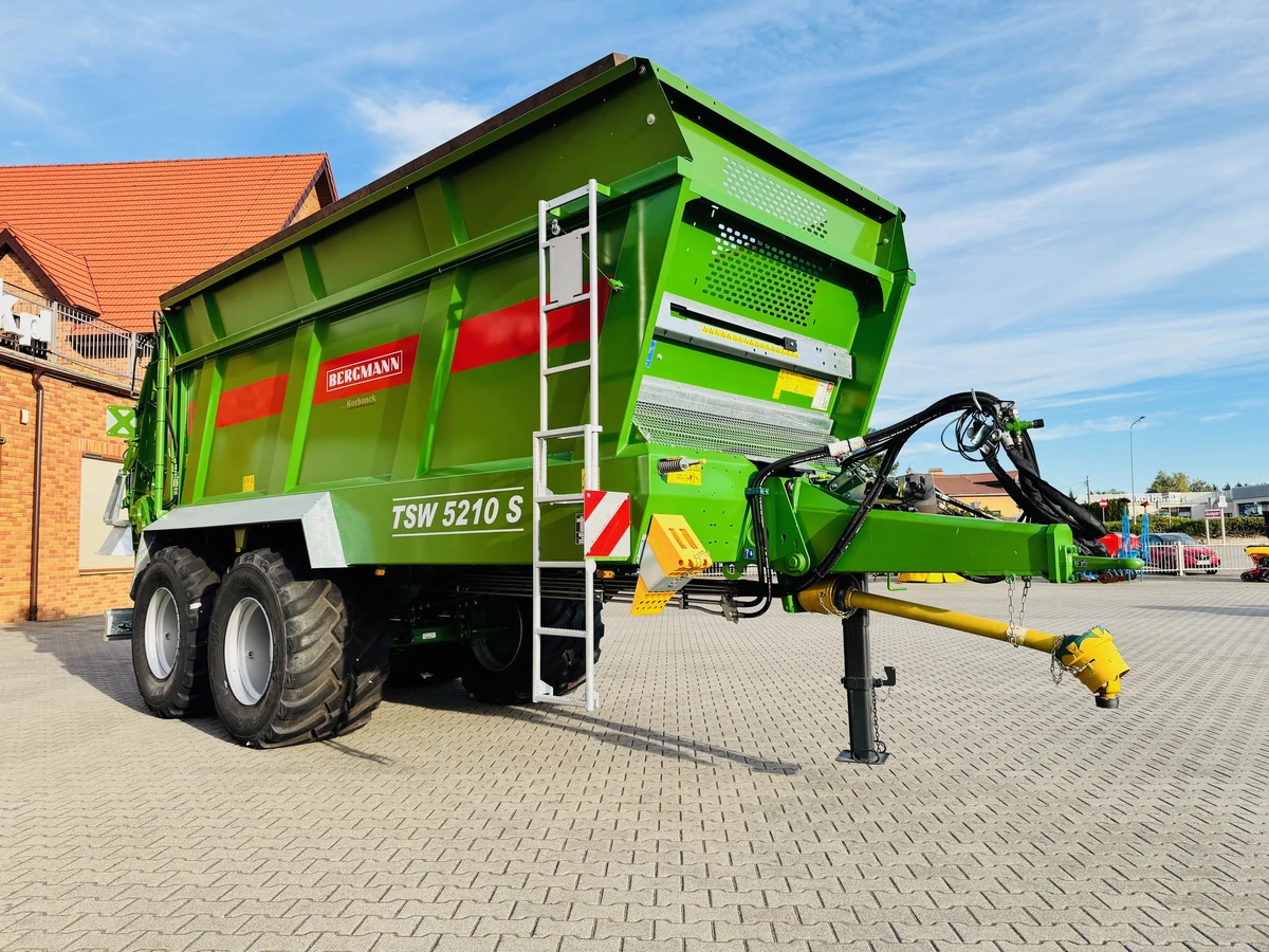 Rozrzutnik uniwersalny obornika i wapna Bergmann TSW 5210 S Firma Korbanek Plac Rozrzutnik uniwersalny obornika i wapna Bergmann TSW 5210 S Firma Korbanek Plac