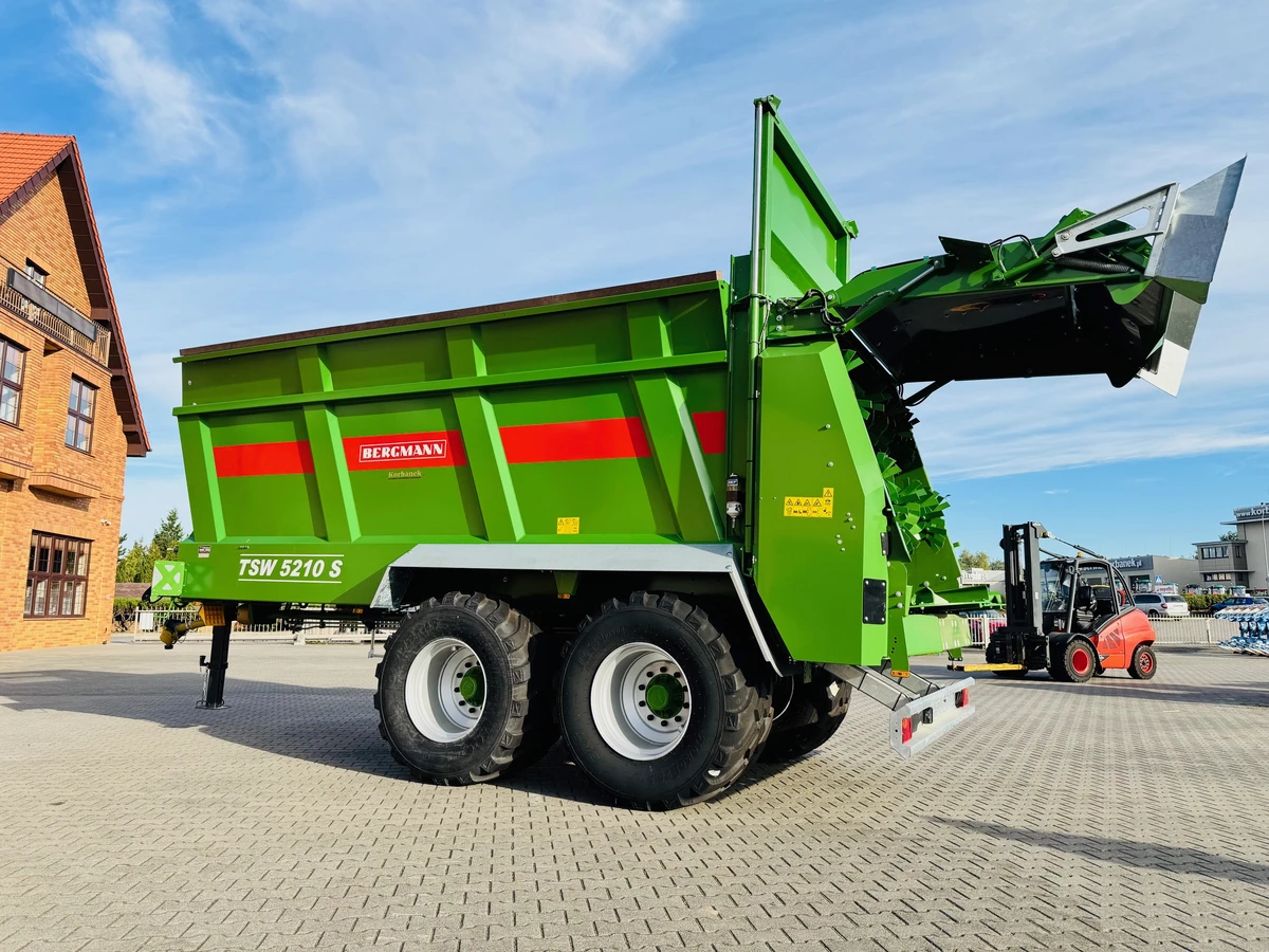 Rozrzutnik uniwersalny obornika i wapna Bergmann TSW 5210 S Firma Korbanek Plac Rozrzutnik uniwersalny obornika i wapna Bergmann TSW 5210 S Firma Korbanek Plac