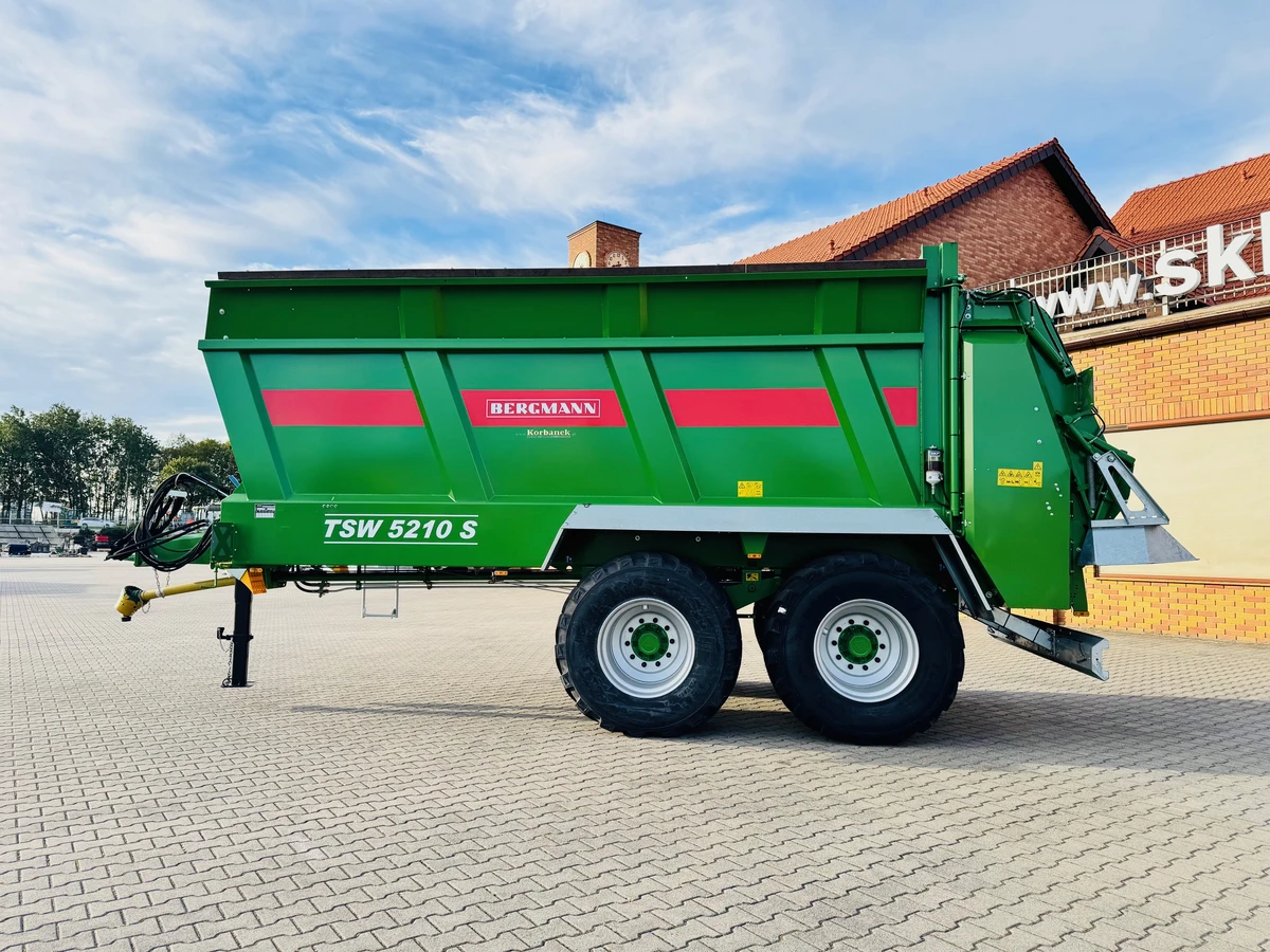 Rozrzutnik uniwersalny obornika i wapna Bergmann TSW 5210 S Firma Korbanek Plac Rozrzutnik uniwersalny obornika i wapna Bergmann TSW 5210 S Firma Korbanek Plac
