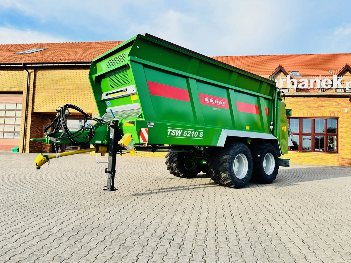 Rozrzutnik uniwersalny obornika i wapna Bergmann TSW 5210 S Firma Korbanek Plac Rozrzutnik uniwersalny obornika i wapna Bergmann TSW 5210 S Firma Korbanek Plac