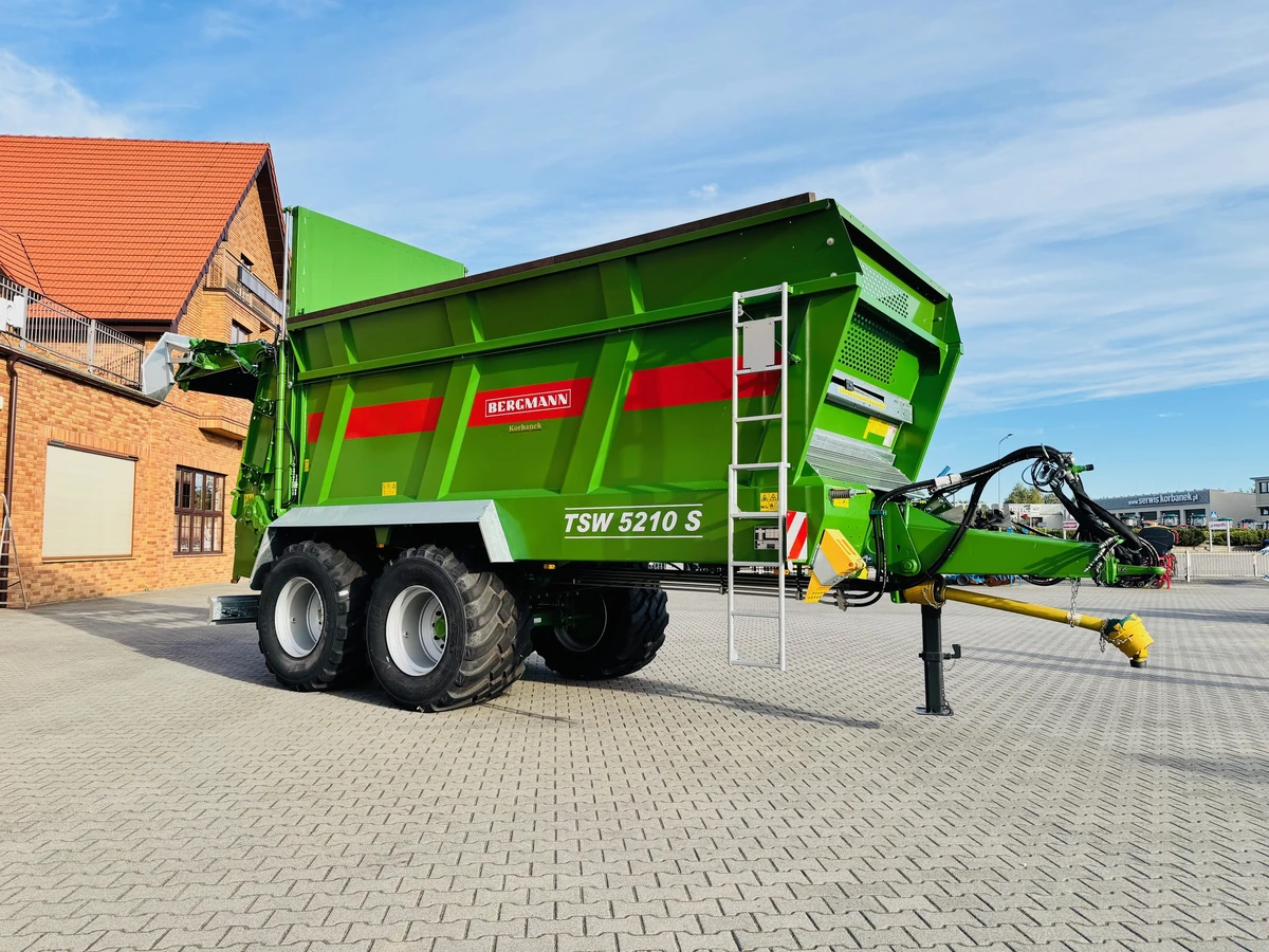 Rozrzutnik uniwersalny obornika i wapna Bergmann TSW 5210 S Firma Korbanek Plac Rozrzutnik uniwersalny obornika i wapna Bergmann TSW 5210 S Firma Korbanek Plac