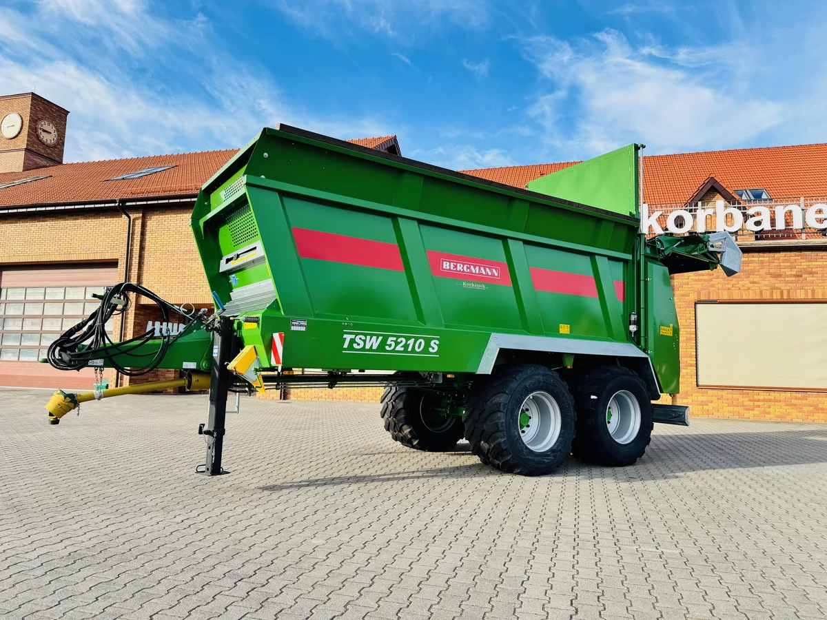 Rozrzutnik uniwersalny obornika i wapna Bergmann TSW 5210 S Firma Korbanek Plac Rozrzutnik uniwersalny obornika i wapna Bergmann TSW 5210 S Firma Korbanek Plac