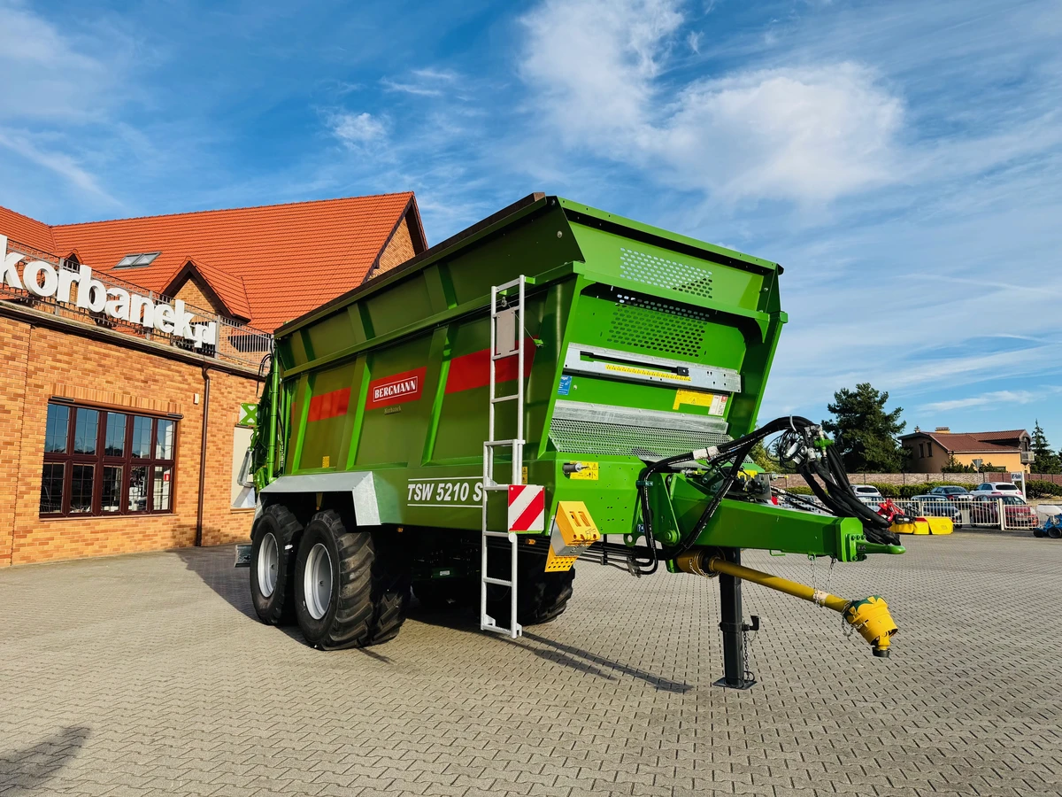 Rozrzutnik uniwersalny obornika i wapna Bergmann TSW 5210 S Firma Korbanek Plac Rozrzutnik uniwersalny obornika i wapna Bergmann TSW 5210 S Firma Korbanek Plac