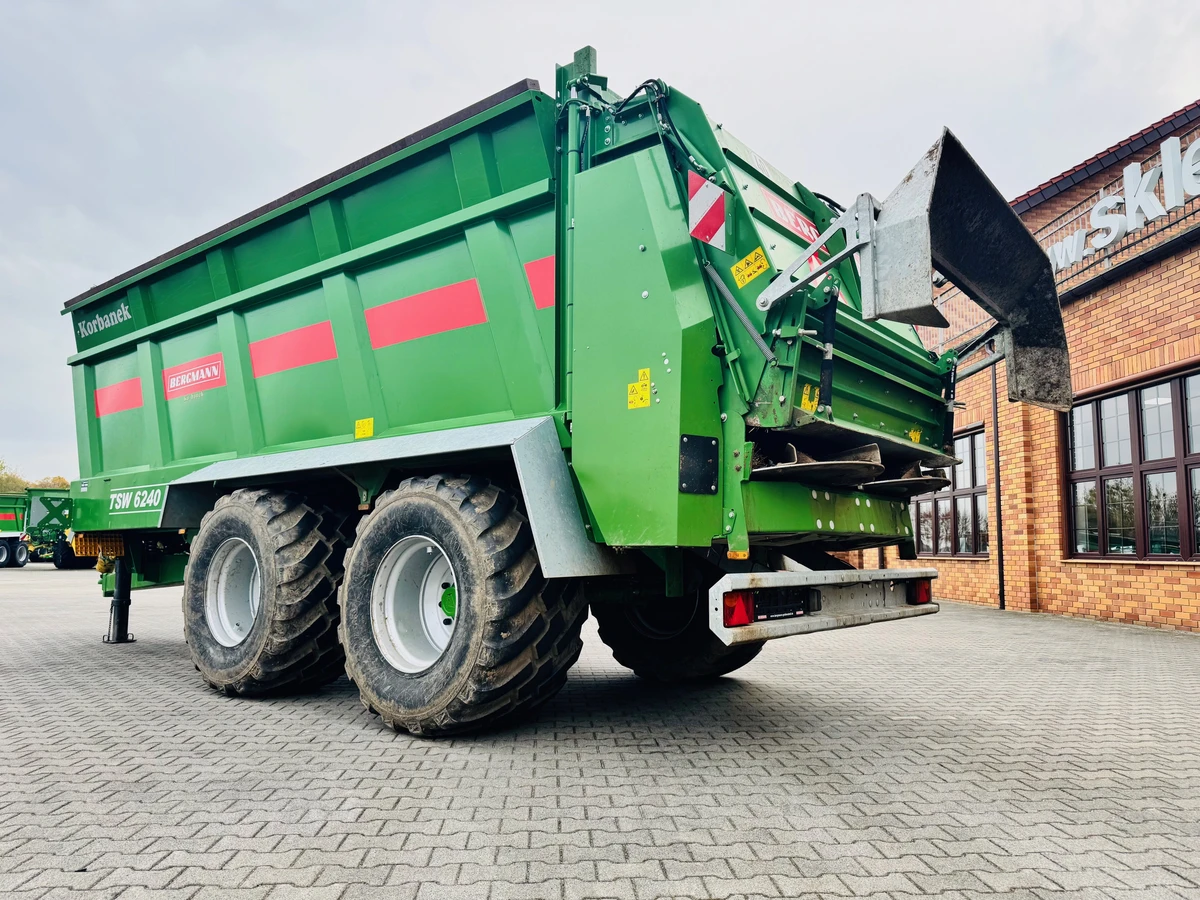 Rozrzutnik uniwersalny do wapna do obornika Bergmann TSW 6240 S Adapter 2-walcowy poziomy plus tarczowy Rozrzutnik uniwersalny do wapna do obornika Bergmann TSW 6240 S Adapter 2-walcowy poziomy plus tarczowy