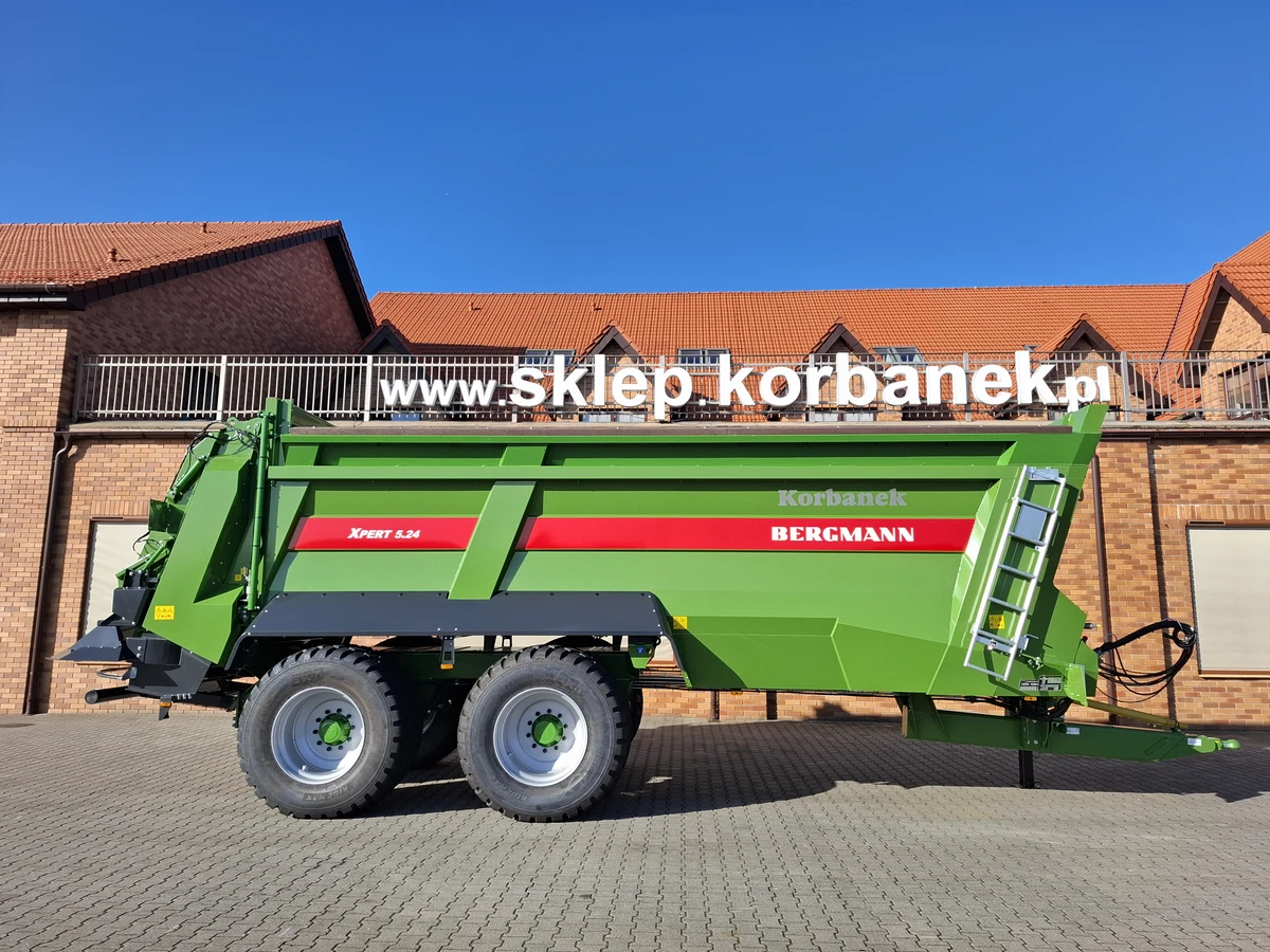 Rozrzutnik precyzyjny do obornika wapna Bergmann XPERT 5.24 Duża pojemność