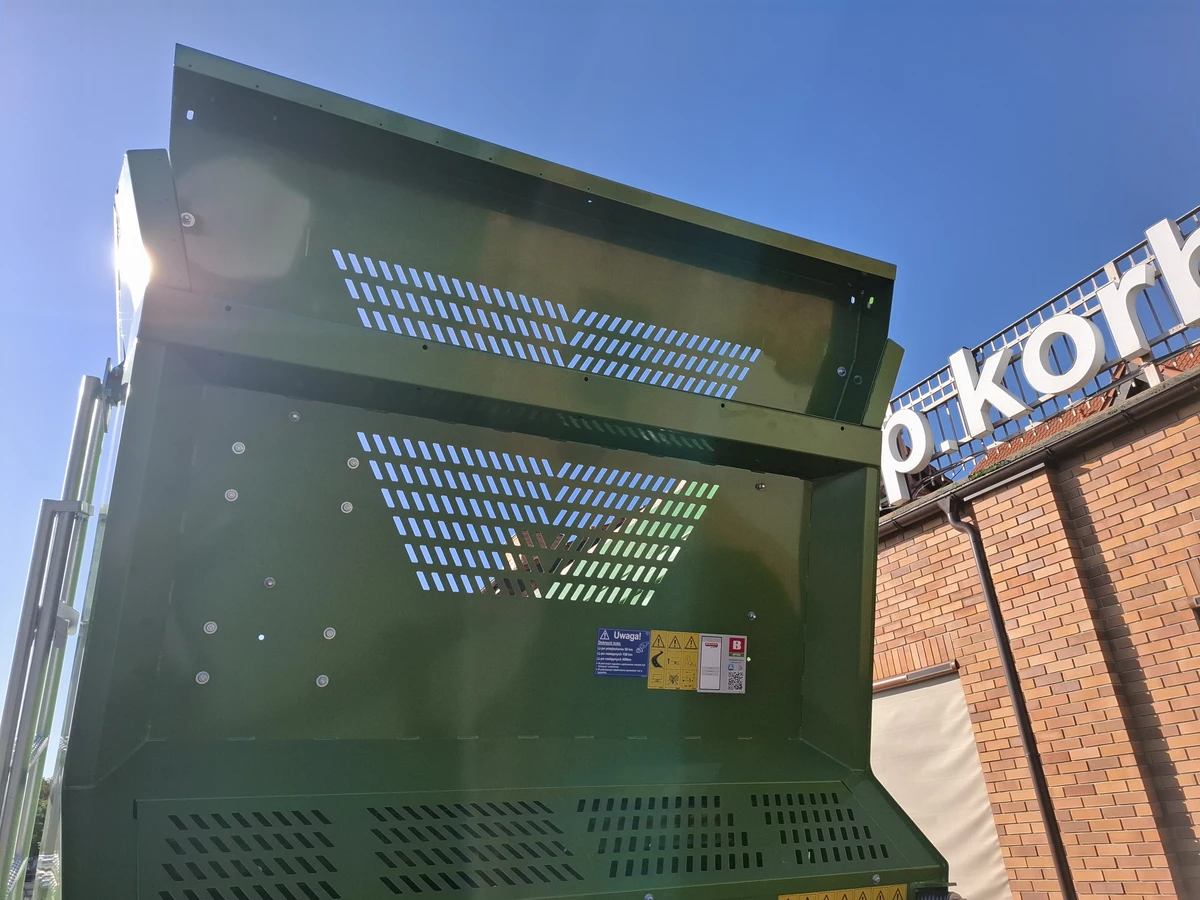 Rozrzutnik precyzyjny do obornika wapna Bergmann XPERT 5.24 Duża pojemność