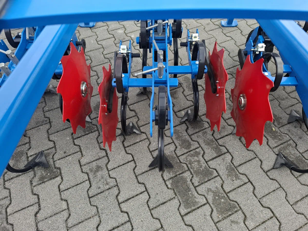 Widok na sekcje pielące centralne pielnika Carre ECONET