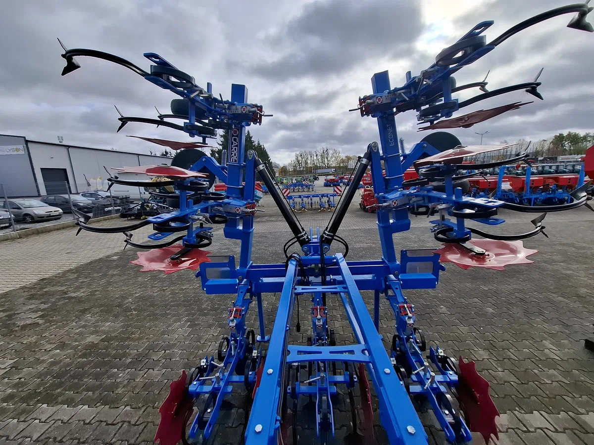 Rama pielnika złożona do pozycji transportowej