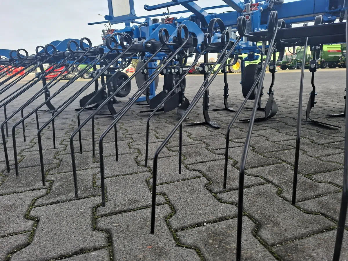 Rozmieszczenie - Palce - Zgrzebła sekcji pielącej