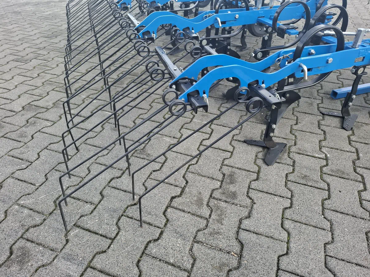 Rozmieszczenie - Palce - Zgrzebła sekcji pielącej