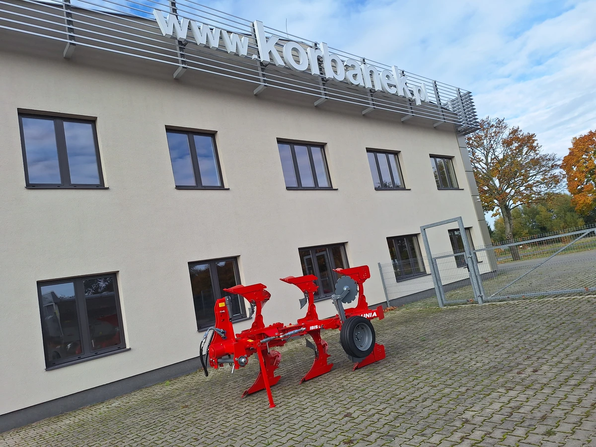 Pług obracalny obrotowy zawieszany unia ibis L 3+ zabezpieczenie śrubowe okazja cenowa plac firma korbanek Pług obracalny obrotowy zawieszany unia ibis L 3+ zabezpieczenie śrubowe okazja cenowa plac firma korbanek