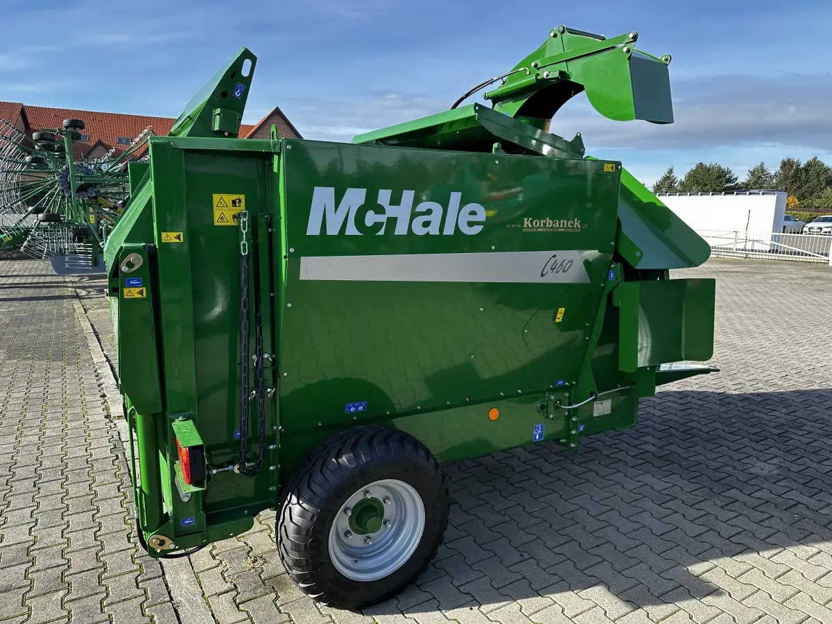 McHale C460 prawa strona Ścielarka McHale C460 prawa strona