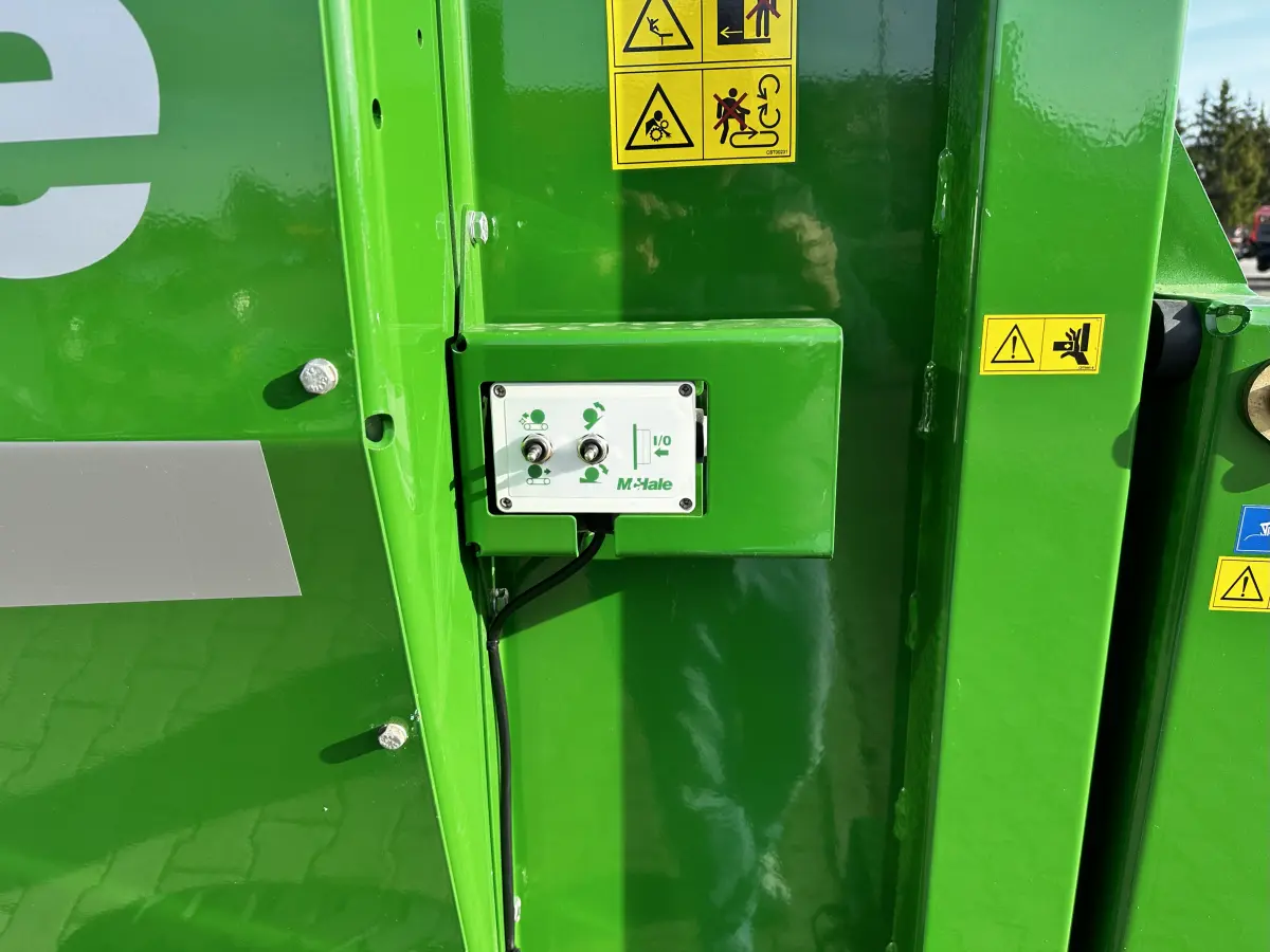 McHale C460 sterowanie Ścielarka McHale C460 sterowanie