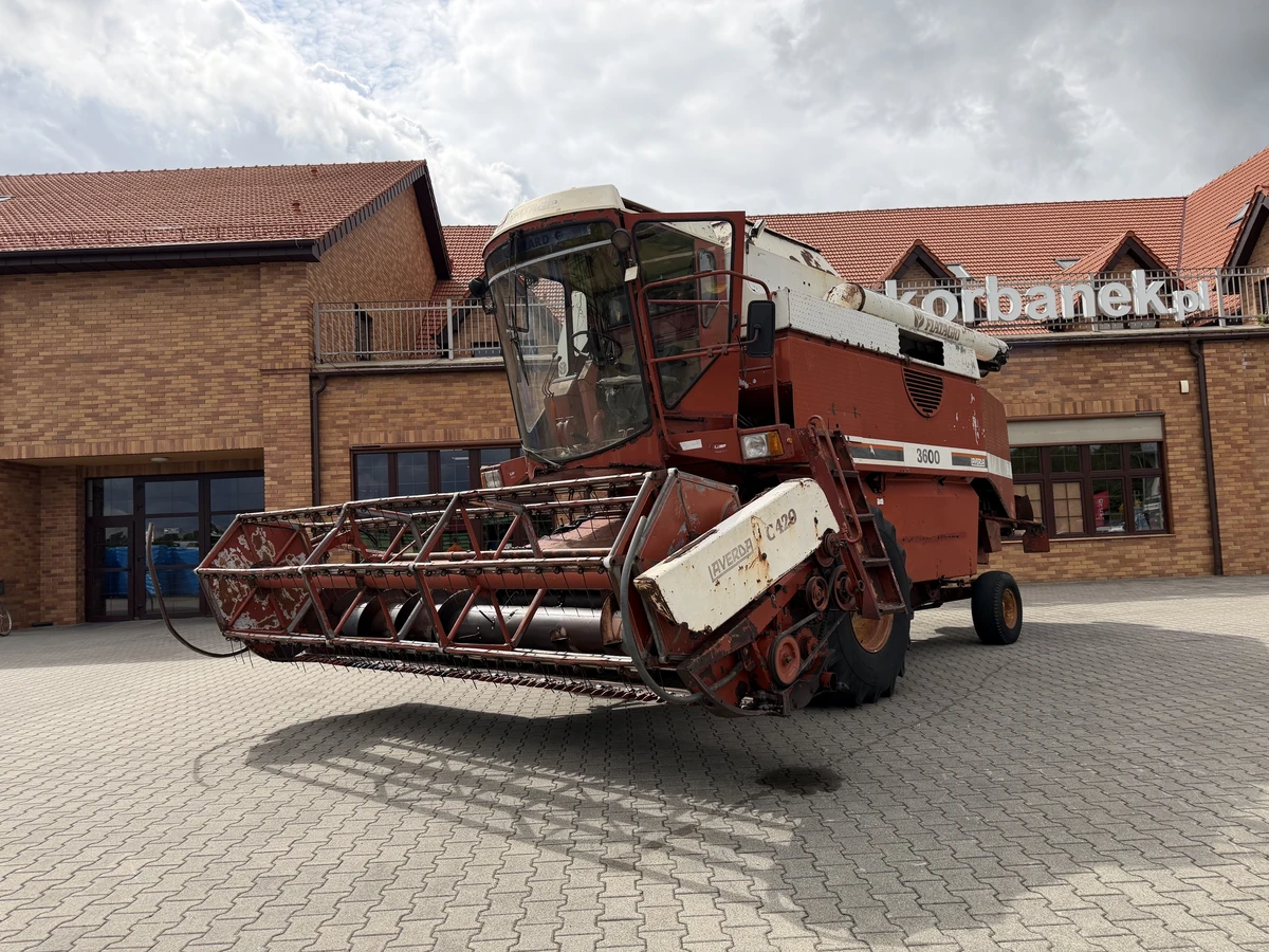 Kombajn zbożowy Laverda 3600 Heder 4,2 m okazja cenowa plac firma Korbanek