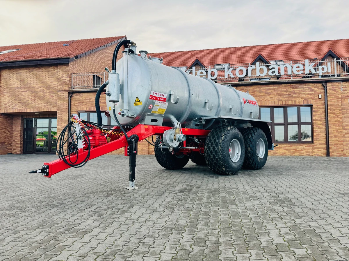 Wóz asenizacyjny Pomot Chojna 16000 T-516 Wóz asenizacyjny Pomot Chojna 16000 T-516