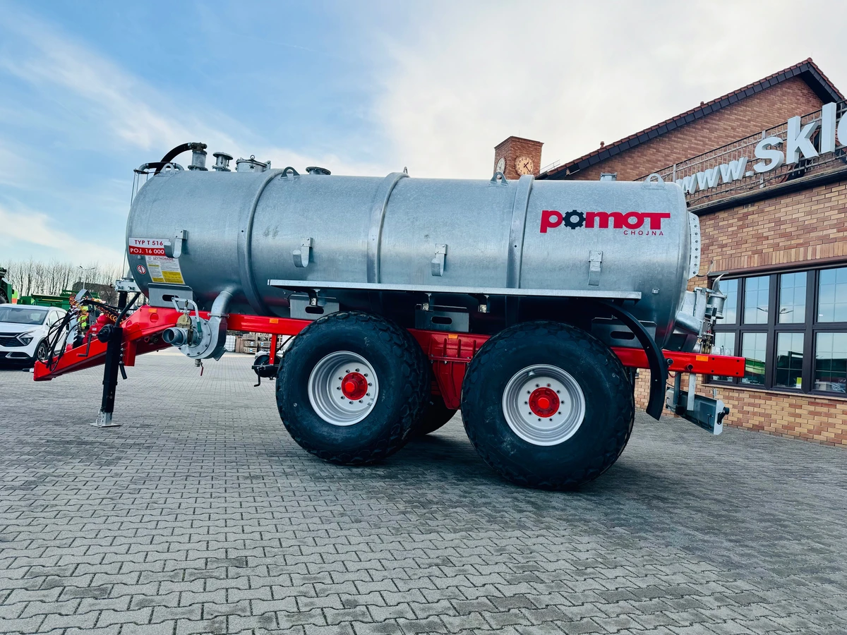 Wóz asenizacyjny Pomot Chojna 16000 T-516 Wóz asenizacyjny Pomot Chojna 16000 T-516