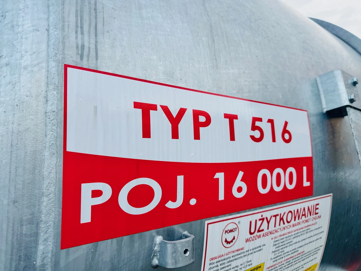 Model maszyny Wóz asenizacyjny Pomot Chojna 16000 T-516 Wóz asenizacyjny Pomot Chojna 16000 T-516