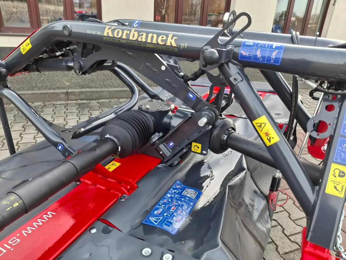 Zawieszenie S Flow kosiarki czołowej SIP Zawieszenie S Flow kosiarki czołowej SIP SILVERCUT DISC 300 F