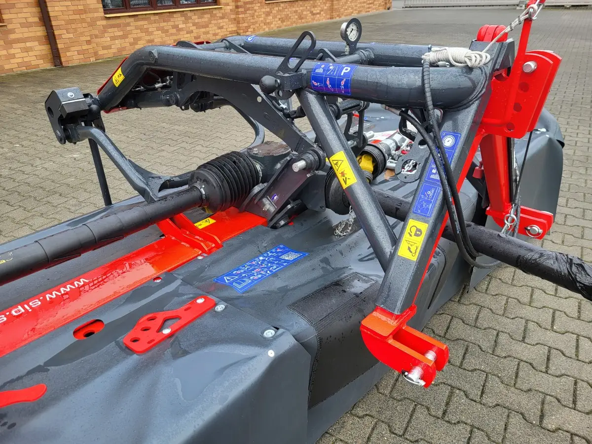 Zawieszenie hydro-pneumatyczne kosiarki czołowej SIP Zawieszenie hydro-pneumatyczne kosiarki czołowej SIP SILVERCUT DISC 340 F