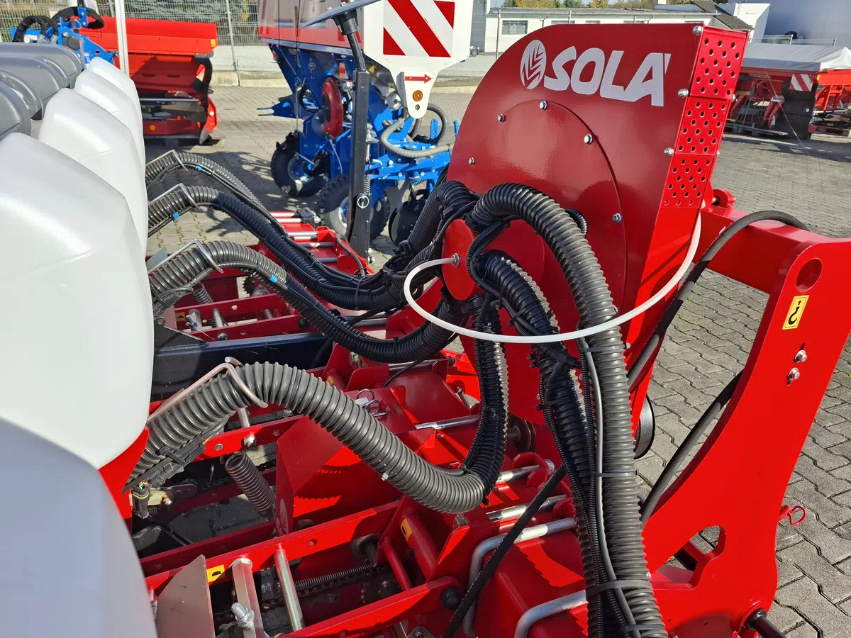 Turbina siewnika SOLA z przewodami Turbina siewnika SOLA z przewodami