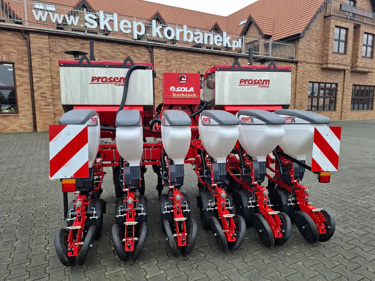Siewnik punktowy elektryczny SOLA PROSEM K elektryczny, 6-rzędowy Siewnik punktowy elektryczny SOLA PROSEM K elektryczny, 6-rzędowy