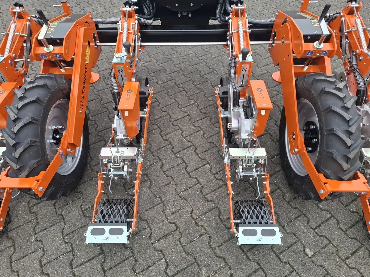 Rozstaw między rzędami siewnika 75 cm