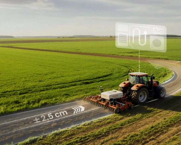 Precyzja teoretyczna w nawigacji sięga +/- 2,5 cm