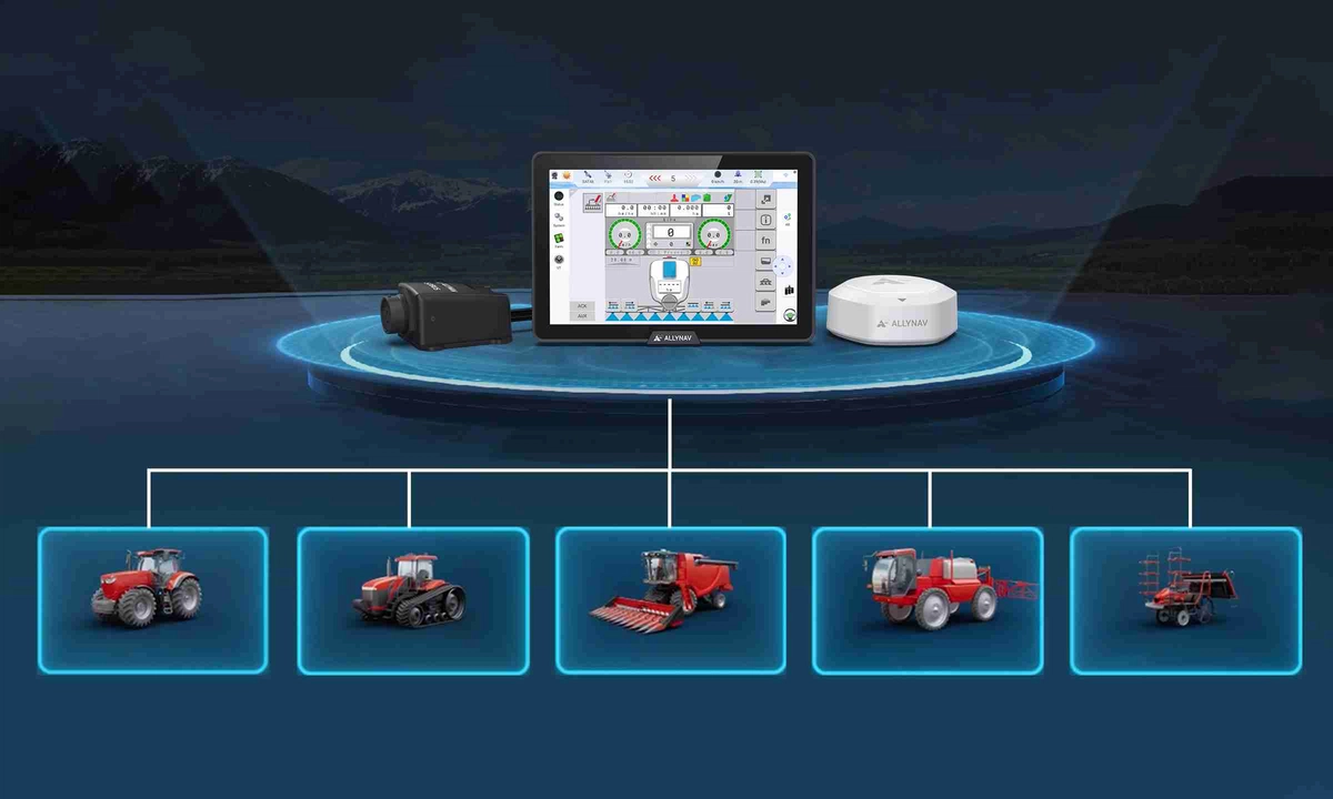 Terminal ISOBUS AllyNav - Kompatybilności z różnymi maszynami