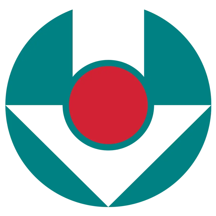 Znak logo SULKY duży symbol siewu Znak logo SULKY zielono czerwony