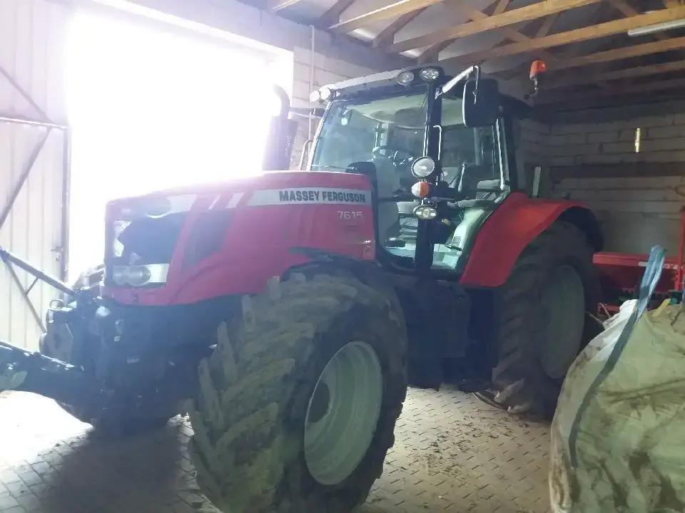 Sprzedam Używany ciągnik rolniczy w ładnym stanie MF 7615 Używany ciągnik rolniczy MF 7615