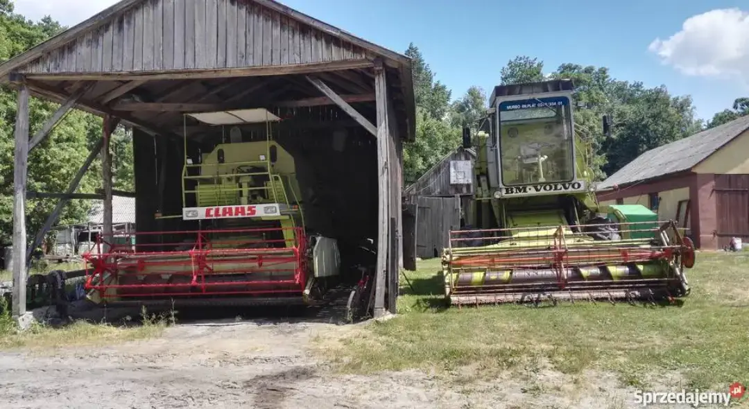Claas Mercator i Senator kombajny zbożowe używane Kombajn używany Claas Mercator i Senator