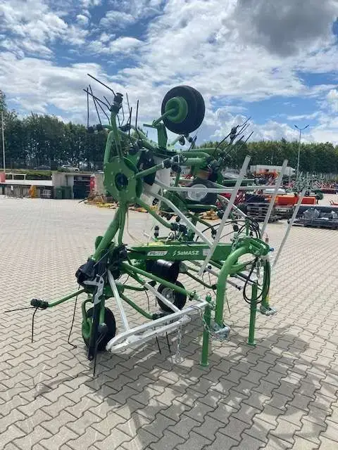 Przetrząsacz Samasz P6 771 po wypadku Przetrząsacz Samasz P6 771