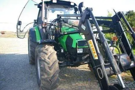 Deutz Fahr Agrotron 100 z ładowaczem Stoll