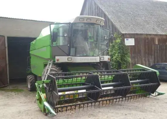 Zdjęcie używanego kombajnu zbożowego Deutz Fahr 5485 HL rok prod. 2006 r korbanek.pl