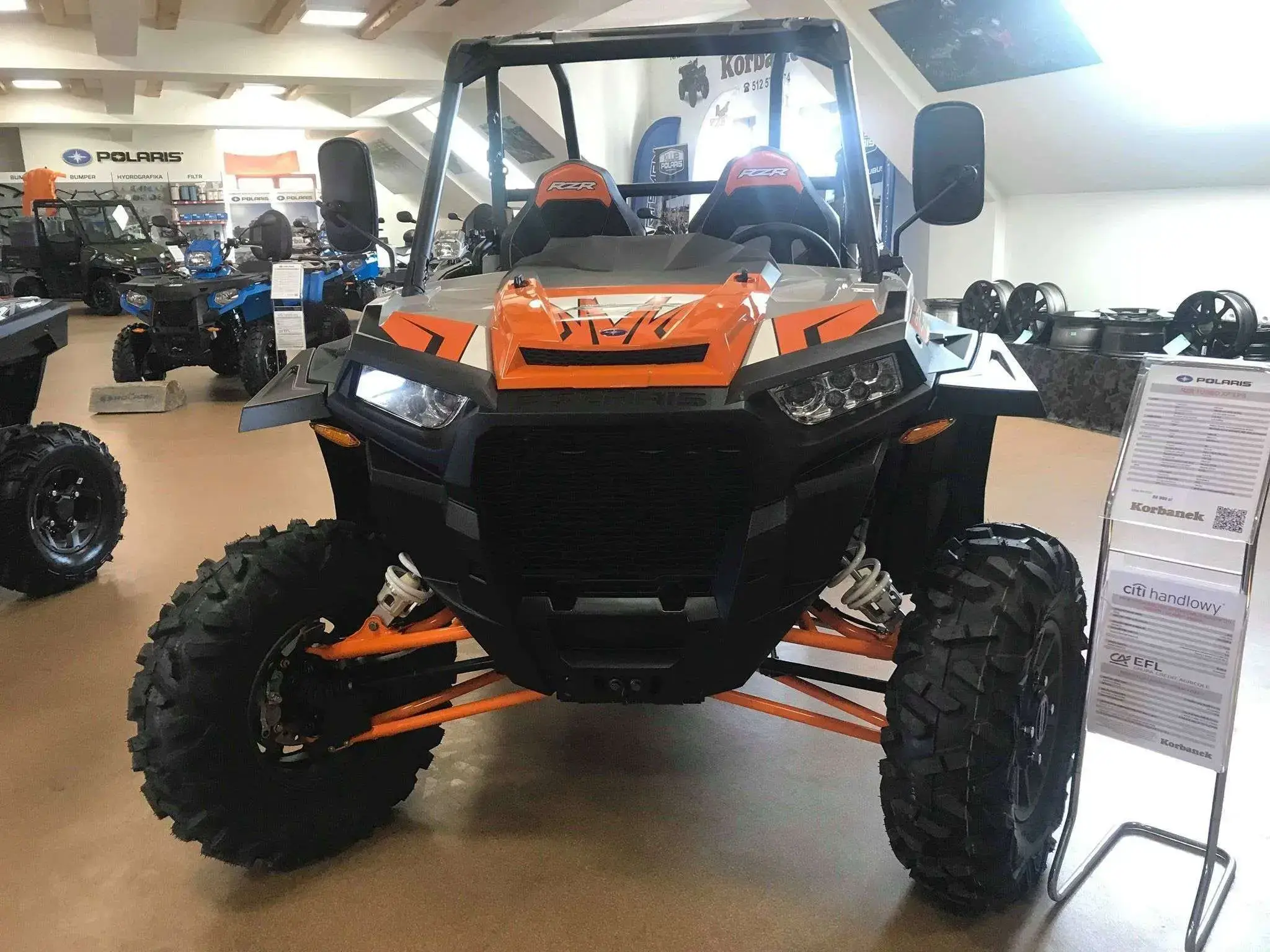 zdjęcie z przodu Polaris RZR XP Turbo EPS używany