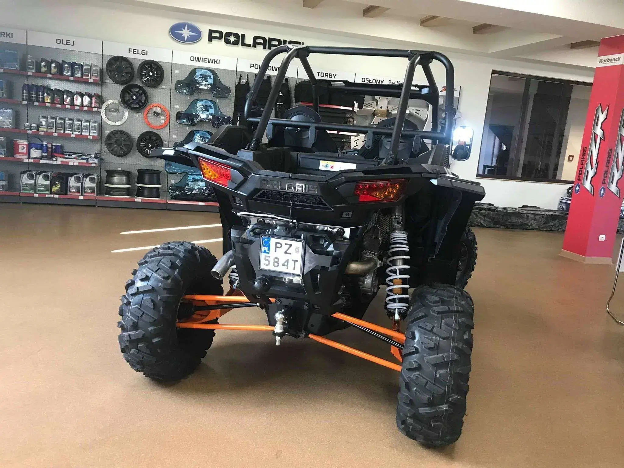 tył zarejestrowany używany ciągnik rolniczy Polaris RZR XP Turbo EPS