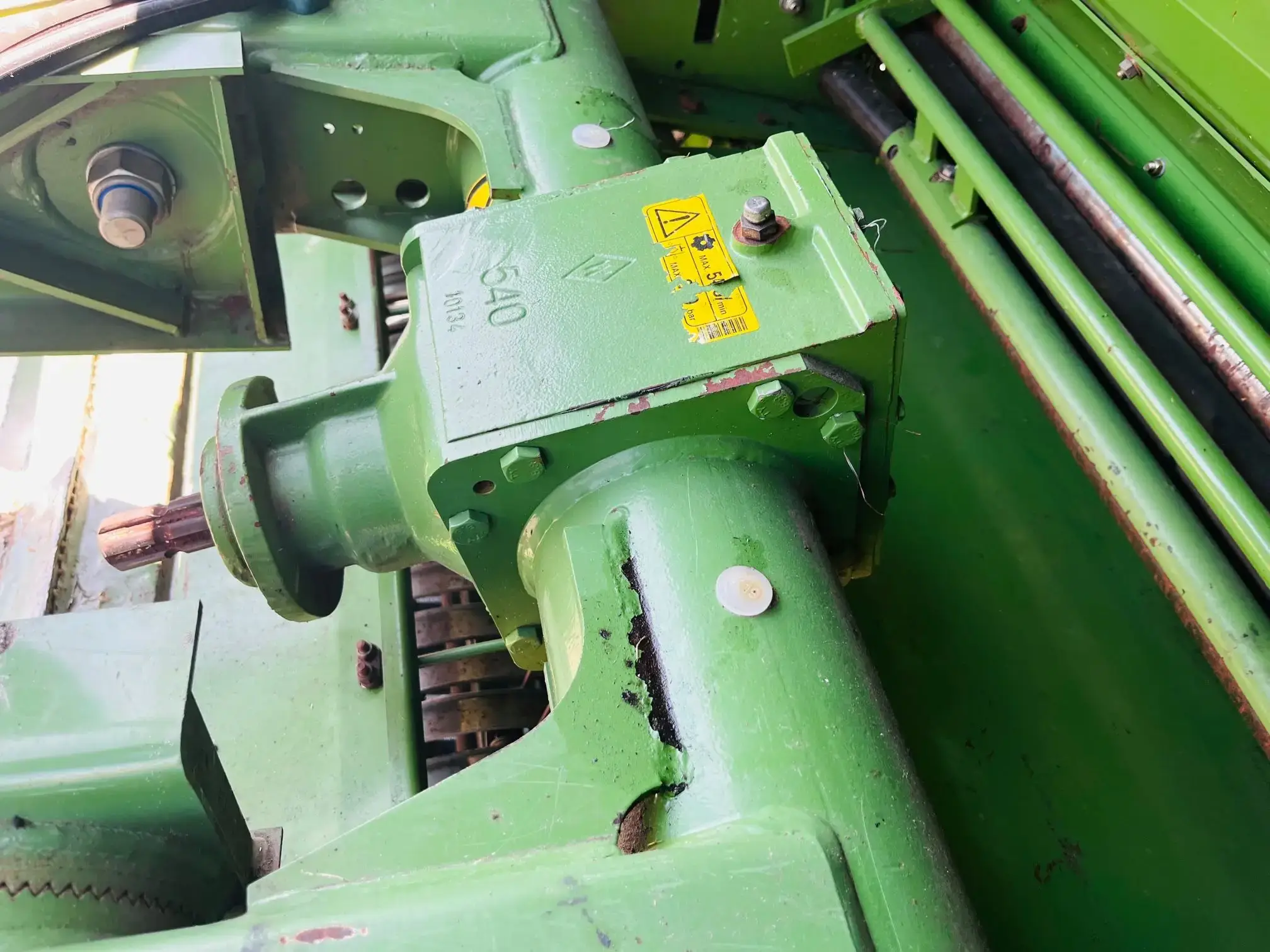 Prasa Krone stałokomorowa łańcuchowa przekładnia olejowa