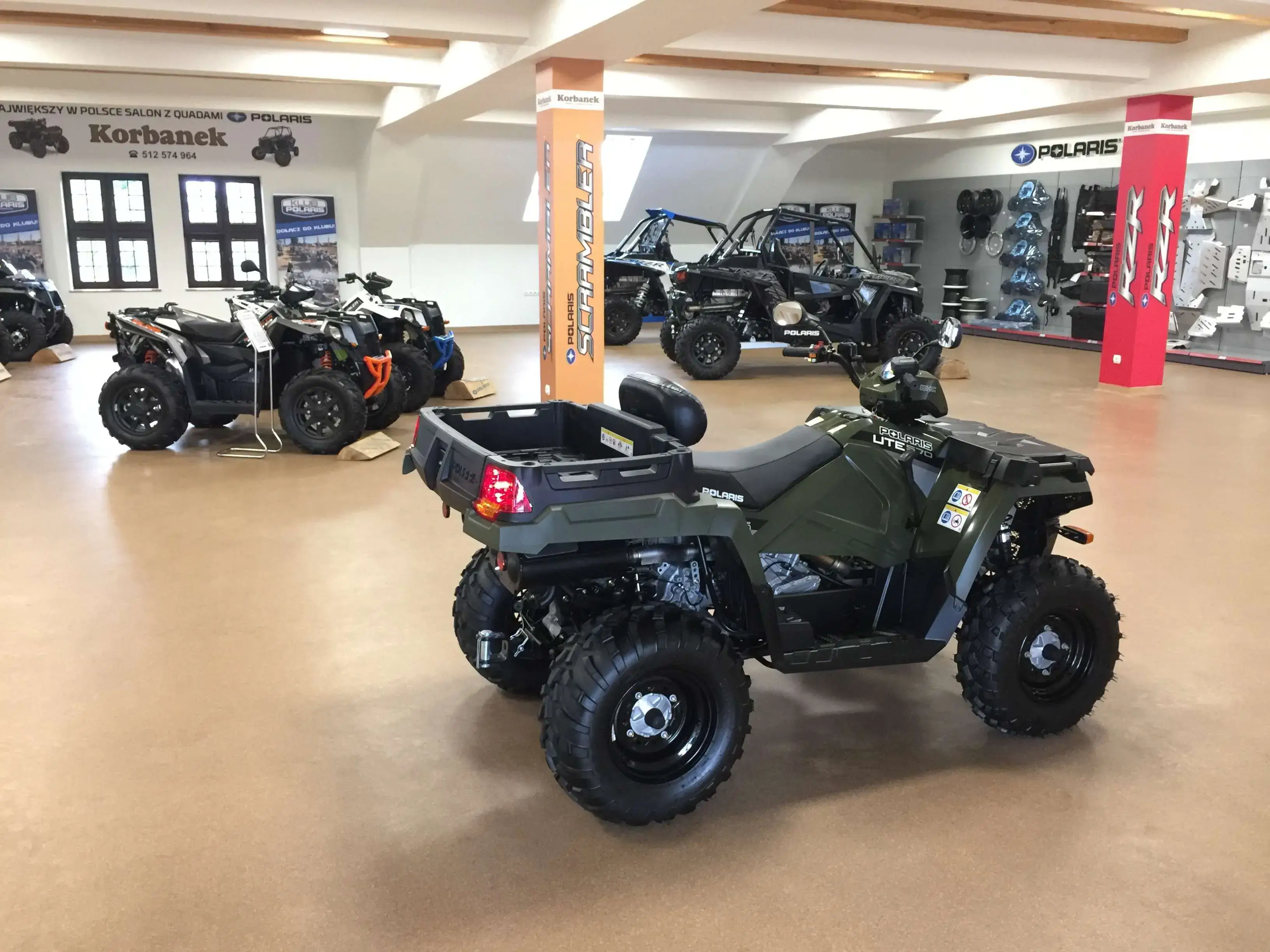 Quad Polaris Sportsman 570 UTE napęd 2x4 4x4 oferta korbanek.pl